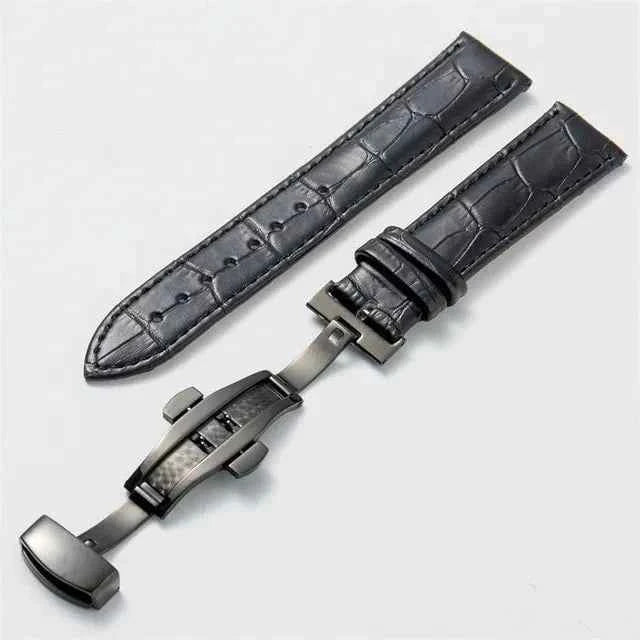 Universal Synthetic Leather Watch Band Strap