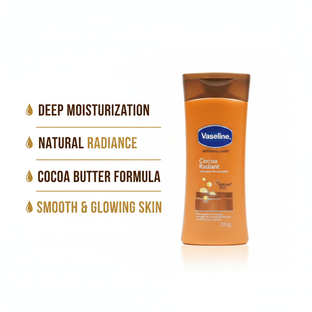 Vaseline - Cocoa Radiant Lotion - Genzzes