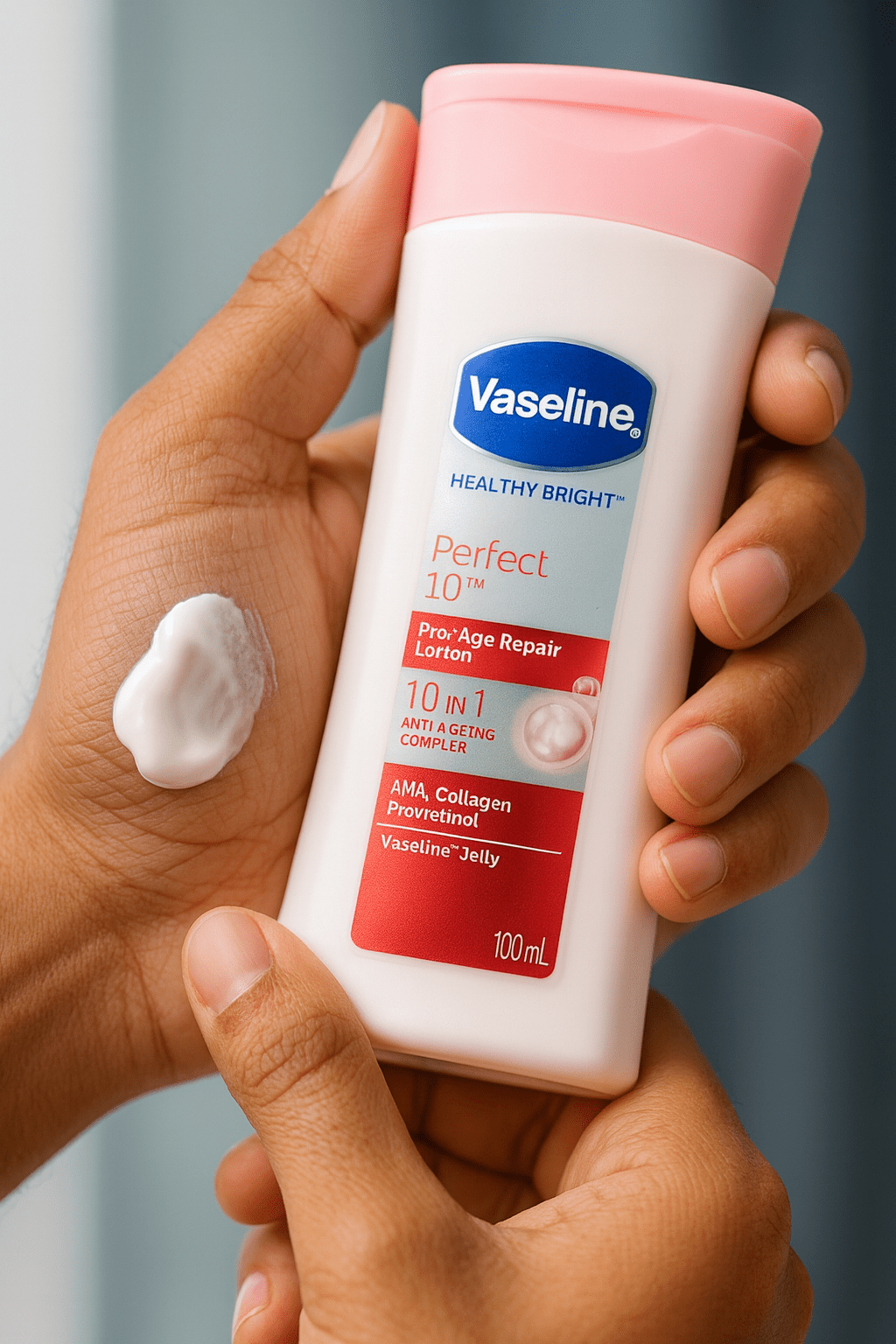 Vaseline - Healthy Bright Perfect 10 Pro-Age Repair Lotion - Genzzes