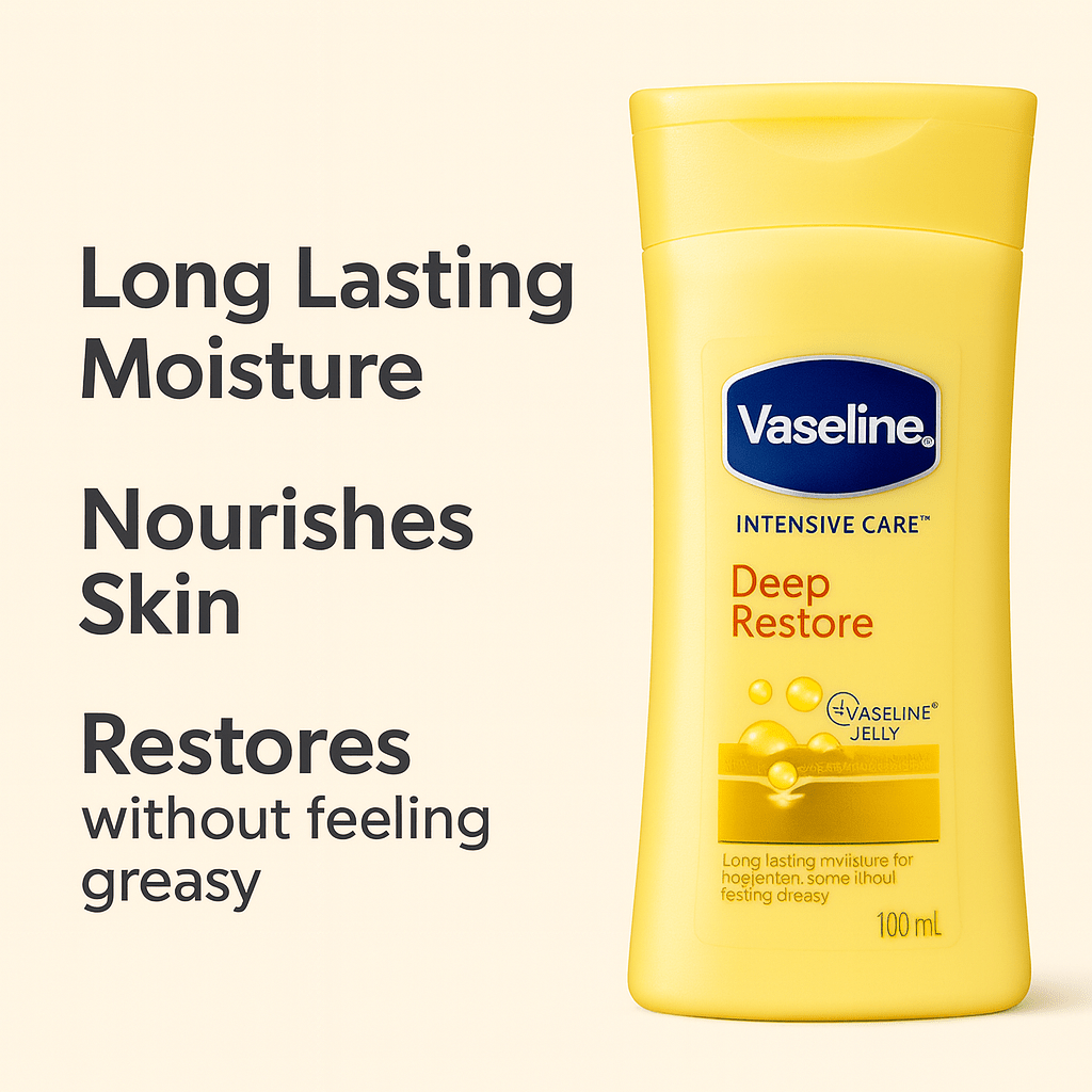 Vaseline - Intensive Care Deep Restore Lotion - Genzzes