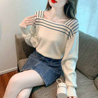 Western-style Sweater For Layering As An Undershirt
