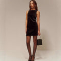Women's Retro Spice Skirt Solid Color - Genzzes