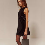 Women's Retro Spice Skirt Solid Color - Genzzes