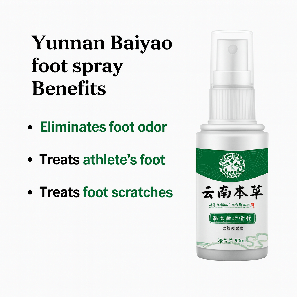 Yunnan - Herbal Foot Odor & Sweat Control Spray - Genzzes